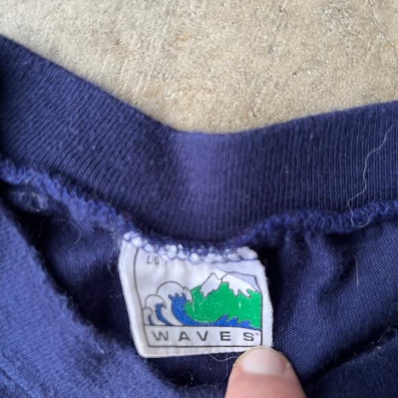 VINTAGE THE GREAT CANADIAN OUTDOORS BLUE SHIRT 90S LRG - Picture 4 of 5